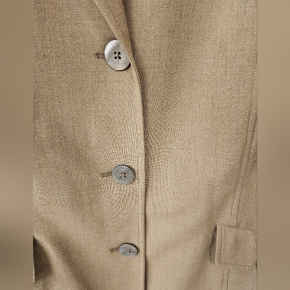 Vintage - J Jill Light Green Stretch Long Length Blazer - Size 18 - NWOT - Picture 3 of 10